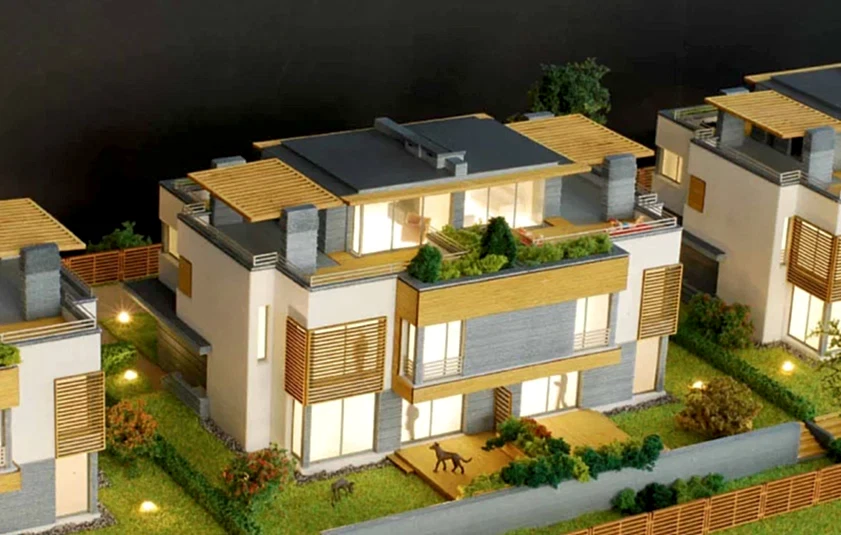 3D Baskı Maket Ev