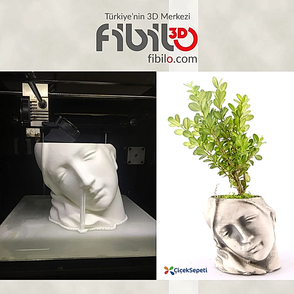 artemis saksı 3d baskı