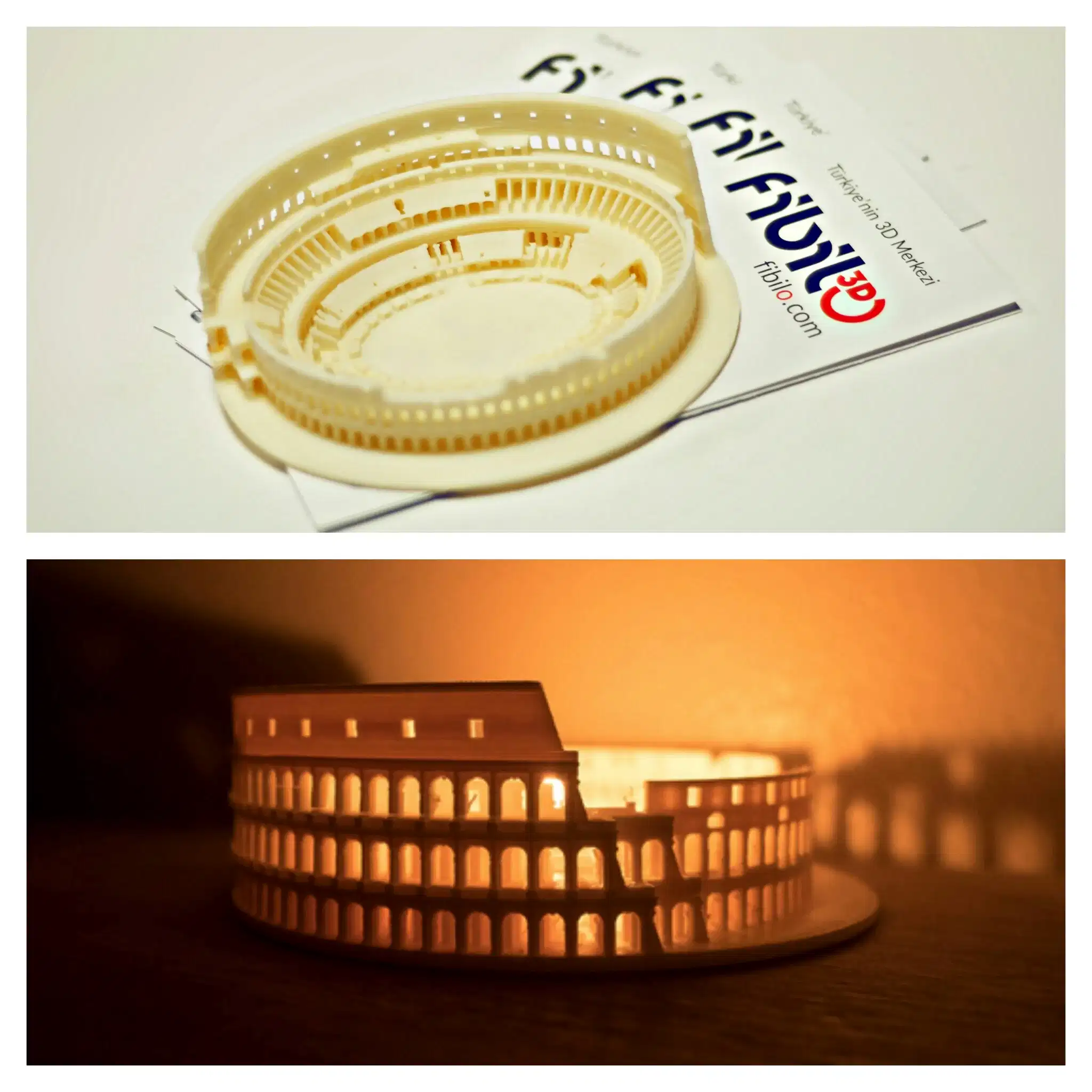 roma kolezyum 3d maket
